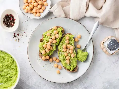 Savory Avocado and Chickpea Mash
