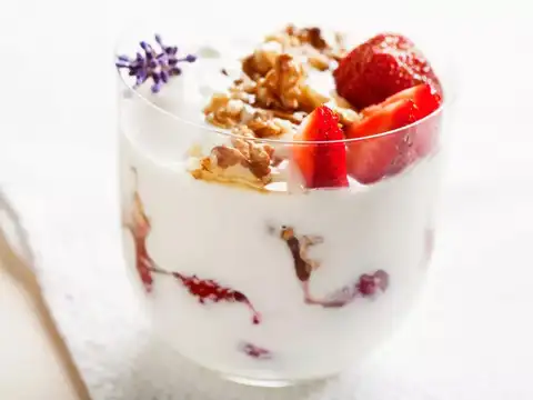 Greek Yogurt and Nut Butter Parfait