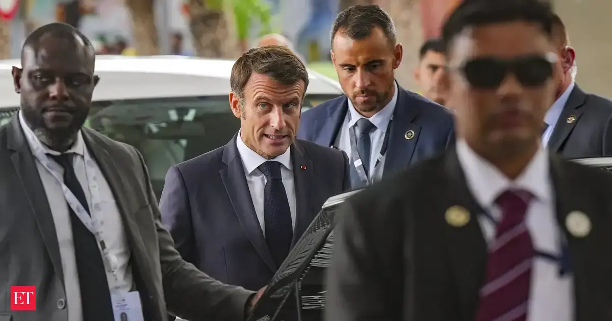 French President Emmanuel Macron leaves for New Delhi, concludes Mumbai visit