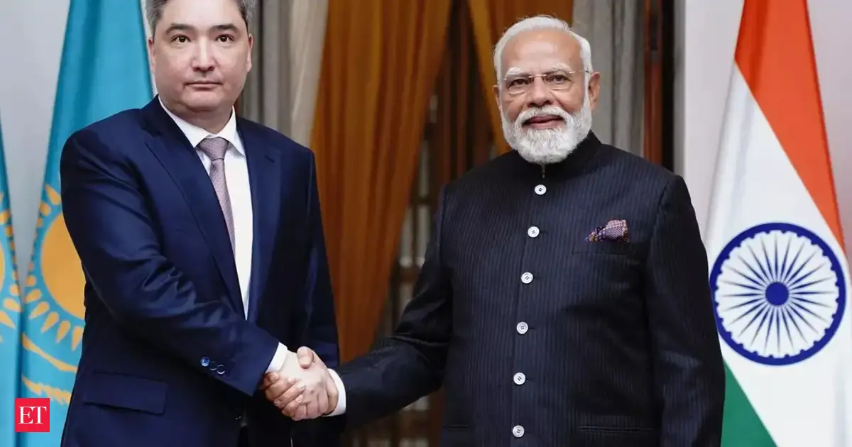 PM Modi holds talks with Kazakhstan PM on sidelines of AI Impact Summit 2026