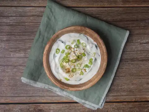 Pineapple and Green Chili Raita