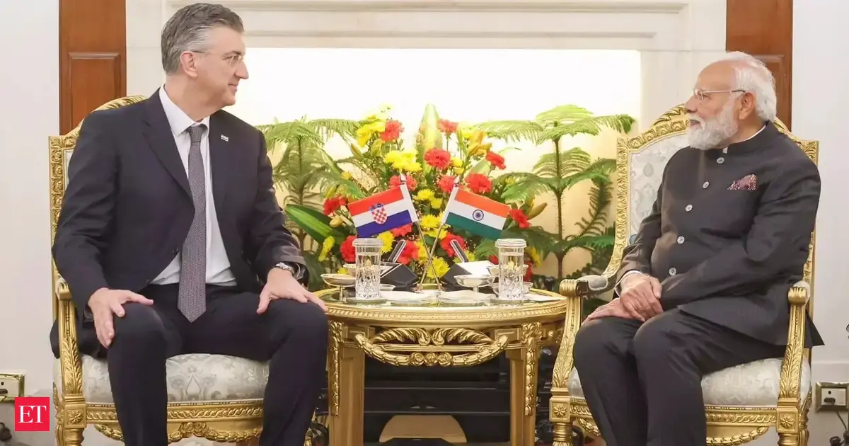 PM Modi discusses ways to add momentum to bilateral ties with Croatian counterpart
