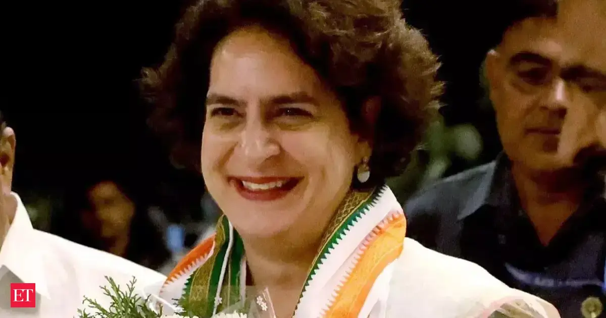 Priyanka Gandhi lands in Assam; party accuses BJP of harboring 'corrupt old Congress leaders'