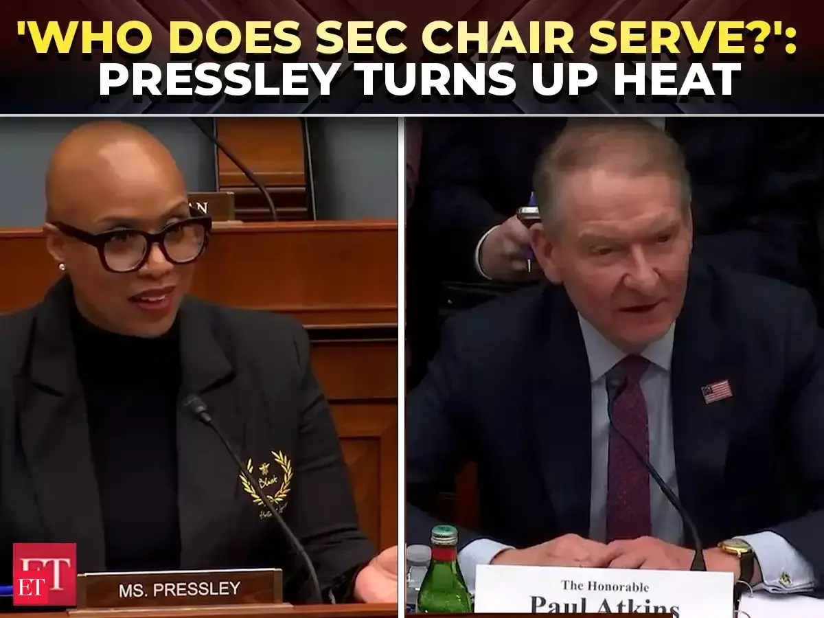 'Investors are ultimate boss': Pressley challenges SEC leader in tense hearing over market oversight