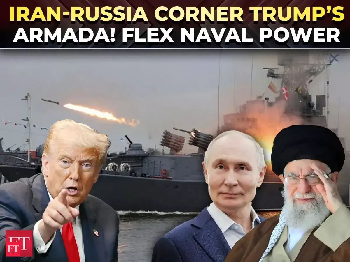 Iran-Russia flex Naval power near USS Lincoln as Putin sends warship; BACK OFF message to Trump?