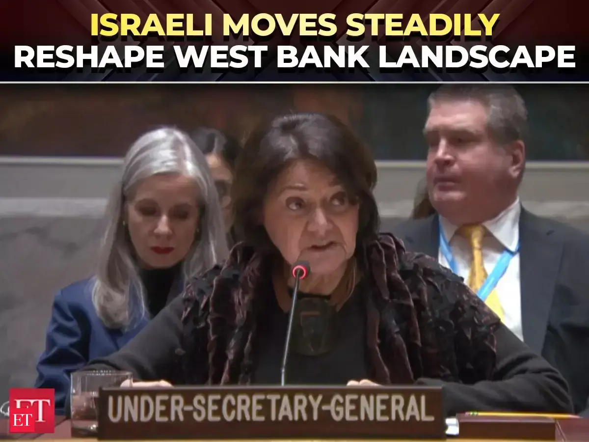 Israeli moves amount to 'de-facto annexation' of West Bank: UN political affairs chief