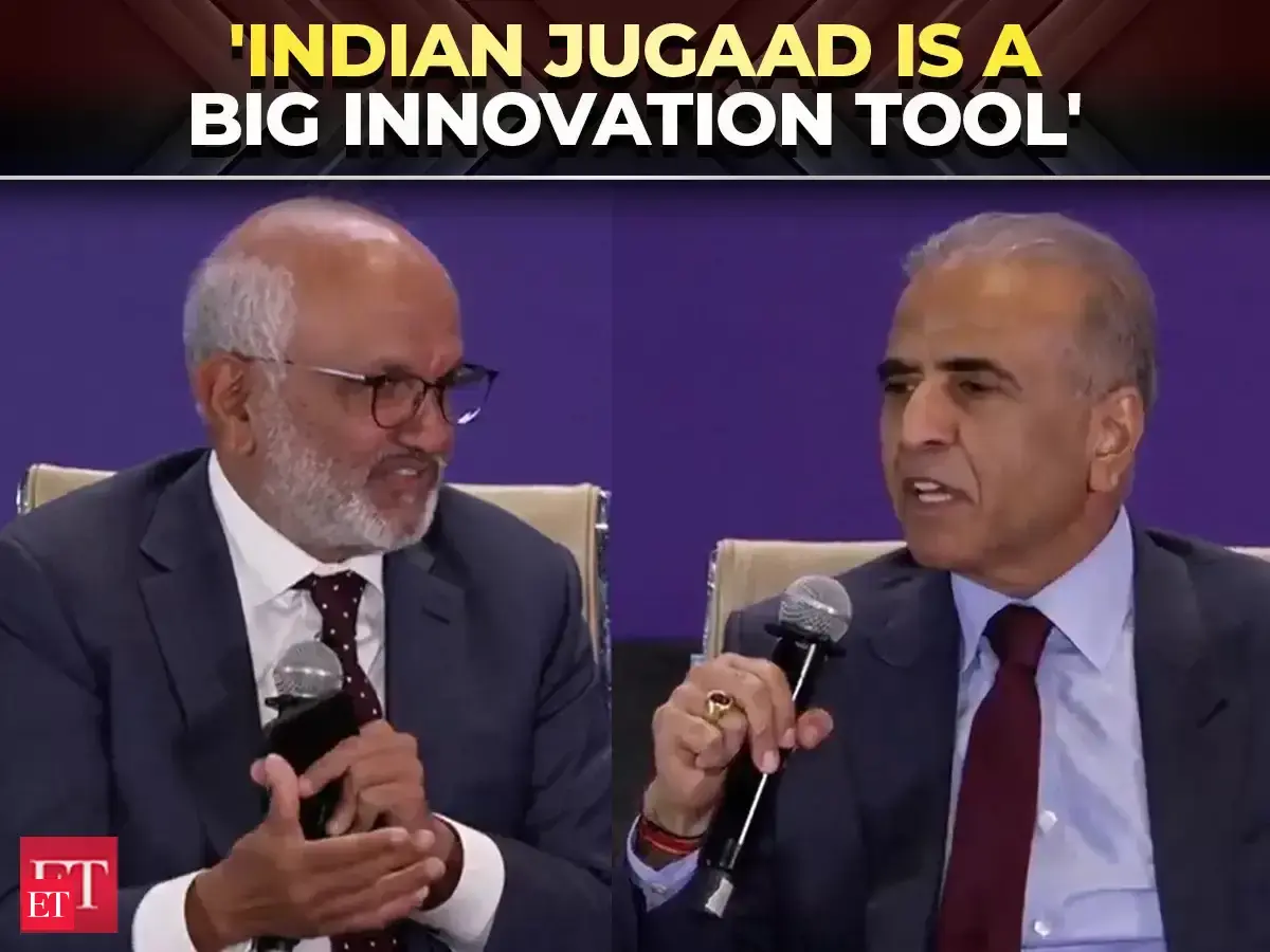 Indian Jugaad is a big innovation tool: Shantanu Narayen of Adobe in conversation with Sunil Bharti Mittal of Bharti Enterprises