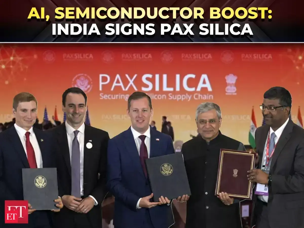 India signs US-led Pax Silica to boost AI, semiconductor &amp; critical minerals supply chain