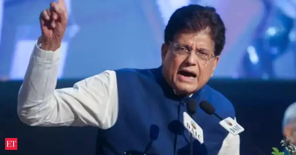 India sets ₹25,000 crore export engine in motion as Goyal launches plan