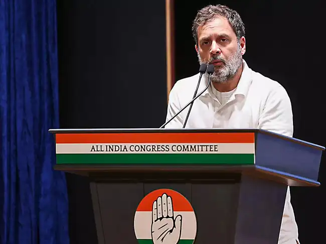 Rahul Gandhi accuses PM of 'abject surrender' in trade deal - The ...