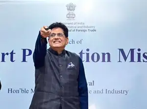 New Delhi, Feb 20 (ANI): Union Minister of Commerce and Industry Piyush Goyal du...