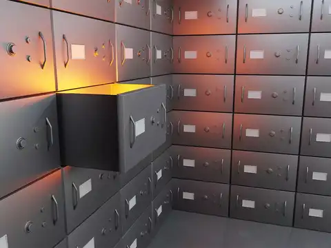 What happens if a bank locker is used for illegal activity?