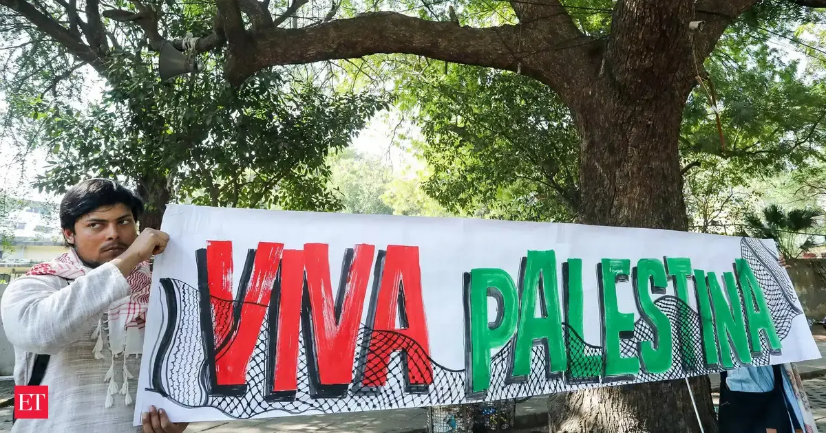 India reaffirms support for two-state solution to Palestine issue condemning Israel's  expansion in West Bank