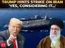 Trump weighs military strike as U.S warships surround Iran and the countdown to conflict begins