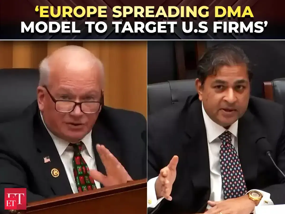 ‘We have a REAL PROBLEM with EU…’: Rep Fitzgerald blasts Europe’s DMA for ‘targeting’ American firms
