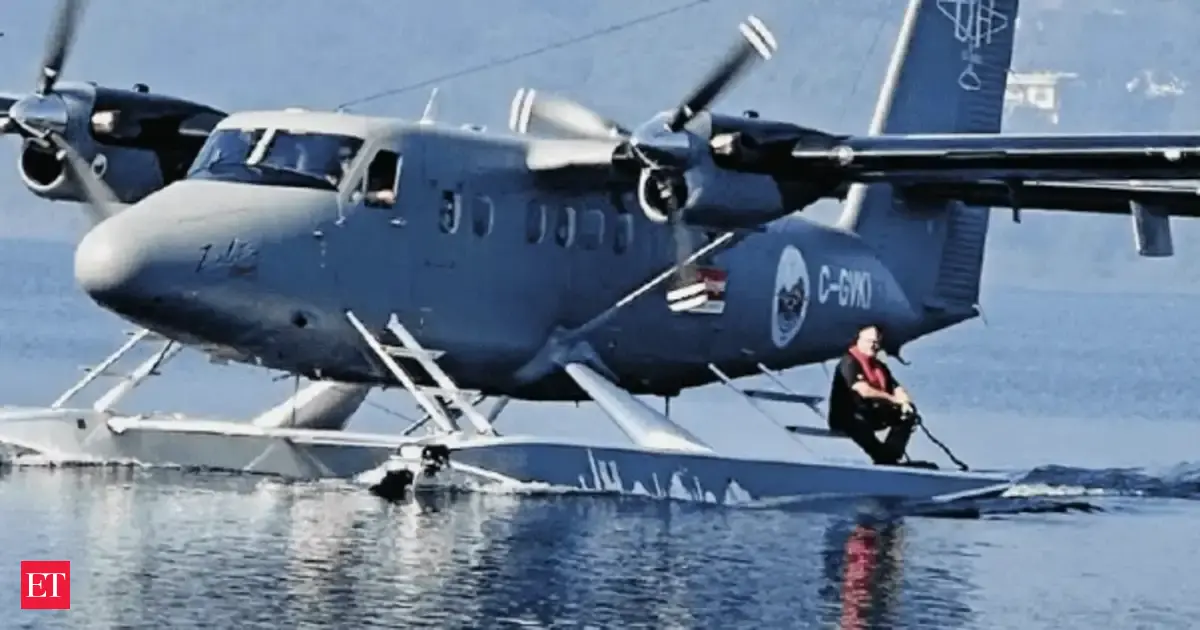 Ready for a water landing: After a series of disappointing takeoffs, seaplanes are back on India's policy radar