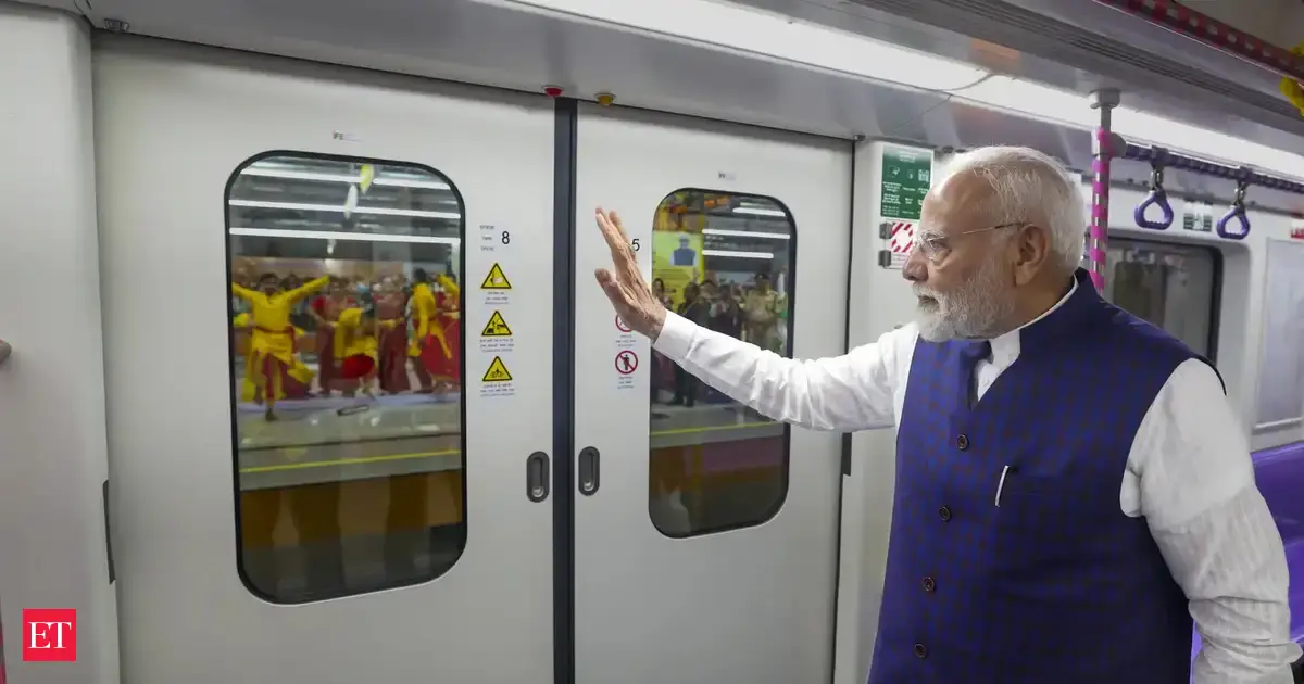 Meerut Metro &amp; Namo Bharat Train flagged off by PM Modi