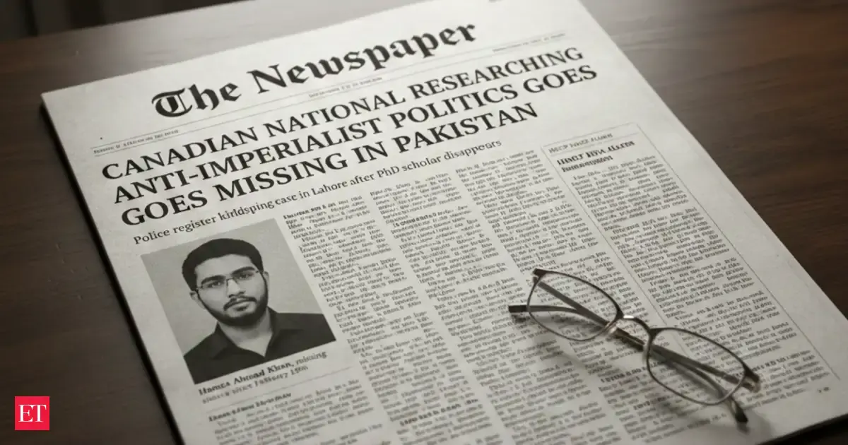 Canadian national researching 'anti-imperialist politics' goes missing in Pakistan