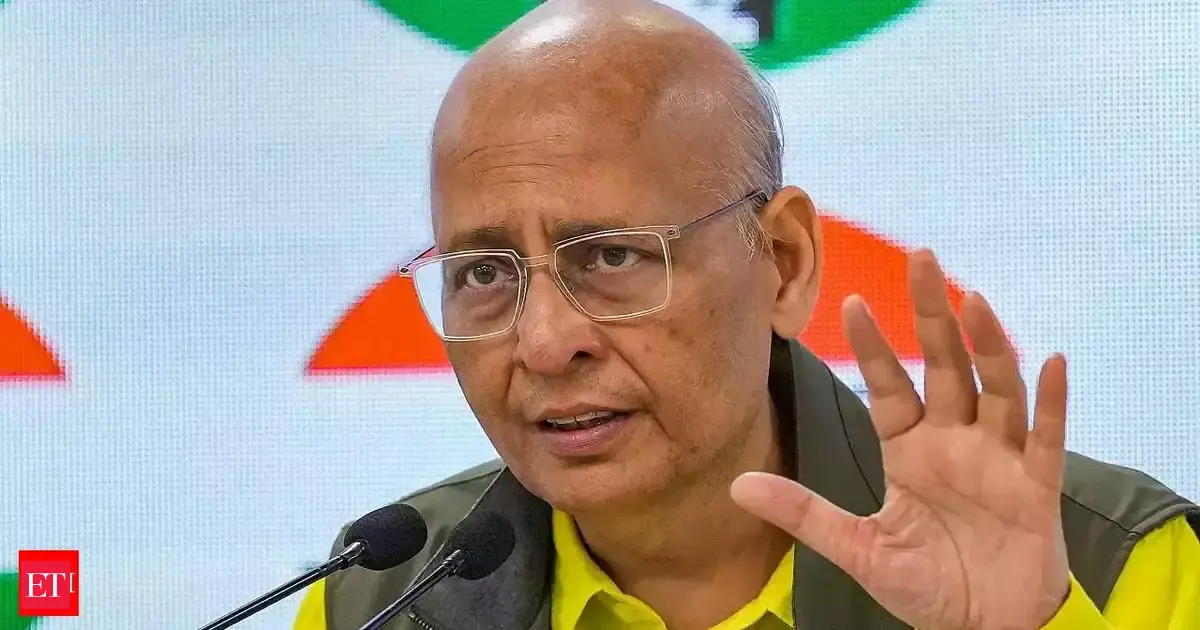 Congress to launch legal fellowship, RTI drive, podcast series: Abhishek Singhvi