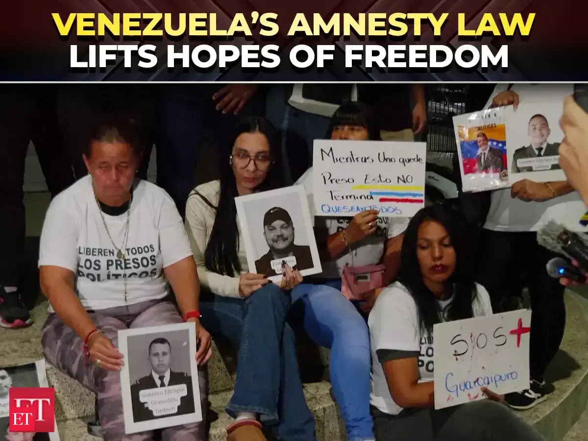 'We thank Prez Trump...': Prisoners released under amnesty law lifts hopes of freedom in Venezuela