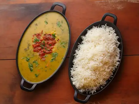 Tadka Dal with Instant Jeera Rice