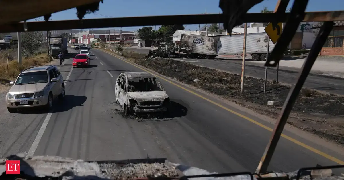 Violence erupts across Mexico after 'El Mencho' killed in army operation