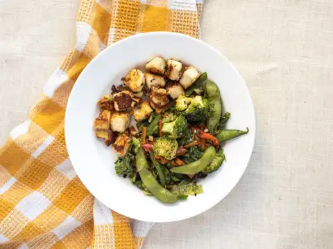 Stir-Fried Tofu & Veggies