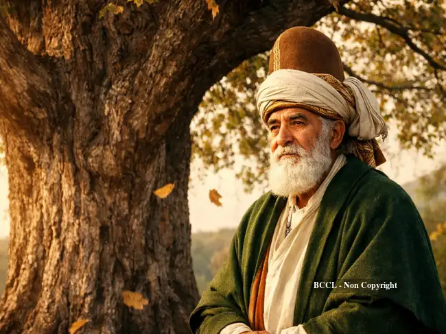Quote of the day by Rumi: 'Be like a tree and let the dead leaves drop ...