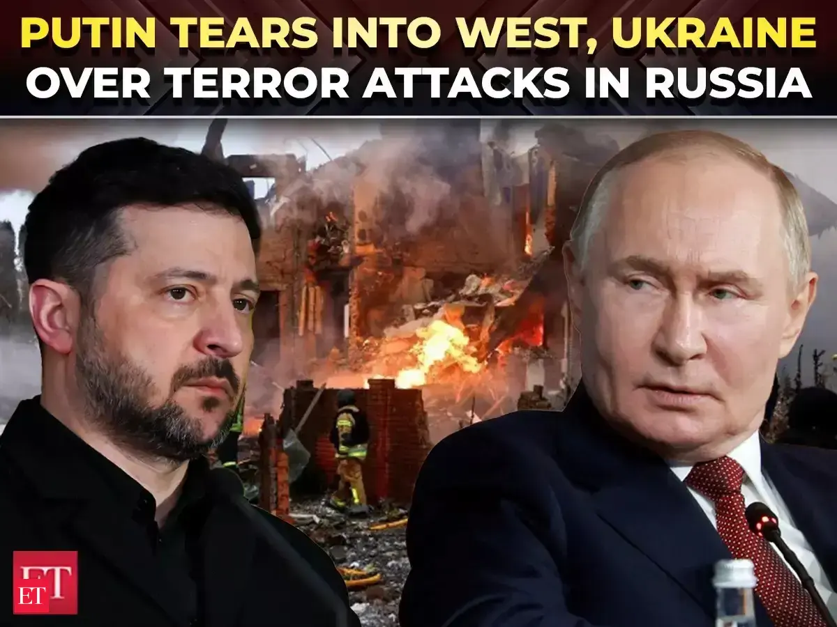 ‘Ukraine, western intel behind terror attacks in Russia’: Putin rips Zeleskyy &amp; European allies