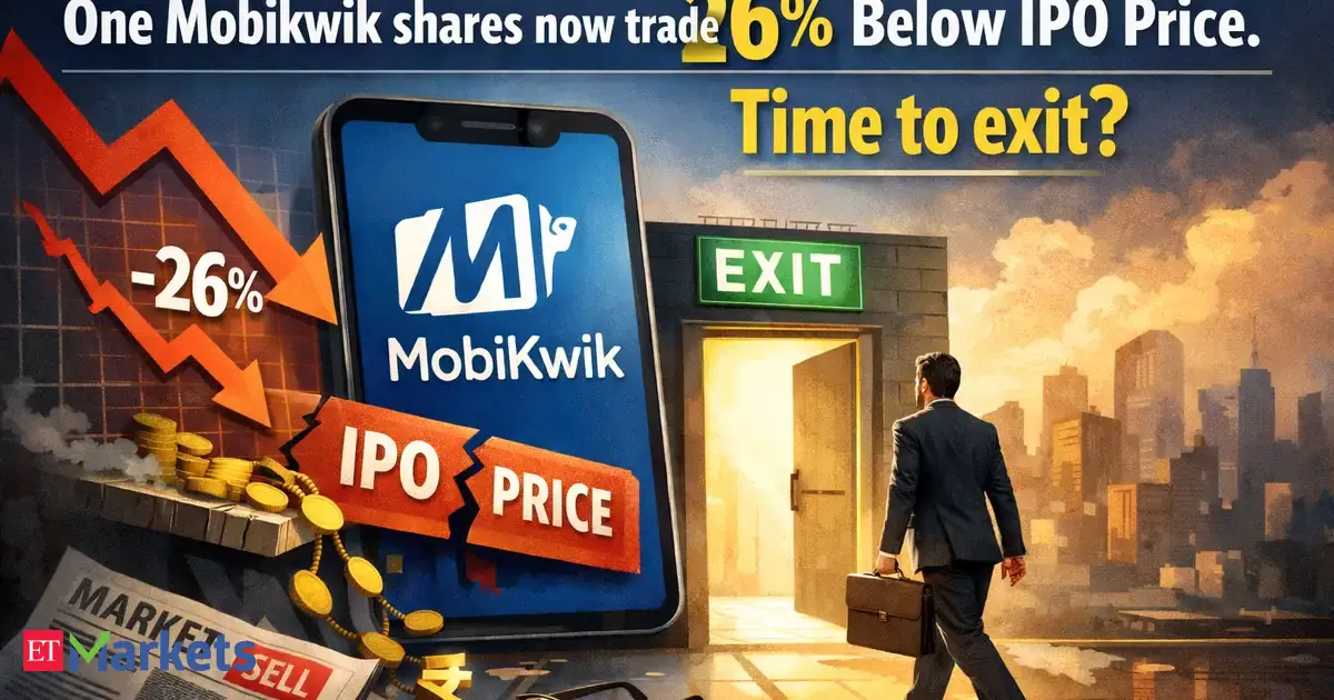 Once a 150% multibagger, One Mobikwik shares now trade 26% below IPO price. Time to exit?