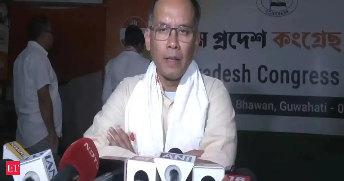 Gaurav Gogoi appointed India-Philippines friendship Group President, Congress cites 'Pakistan link' propag