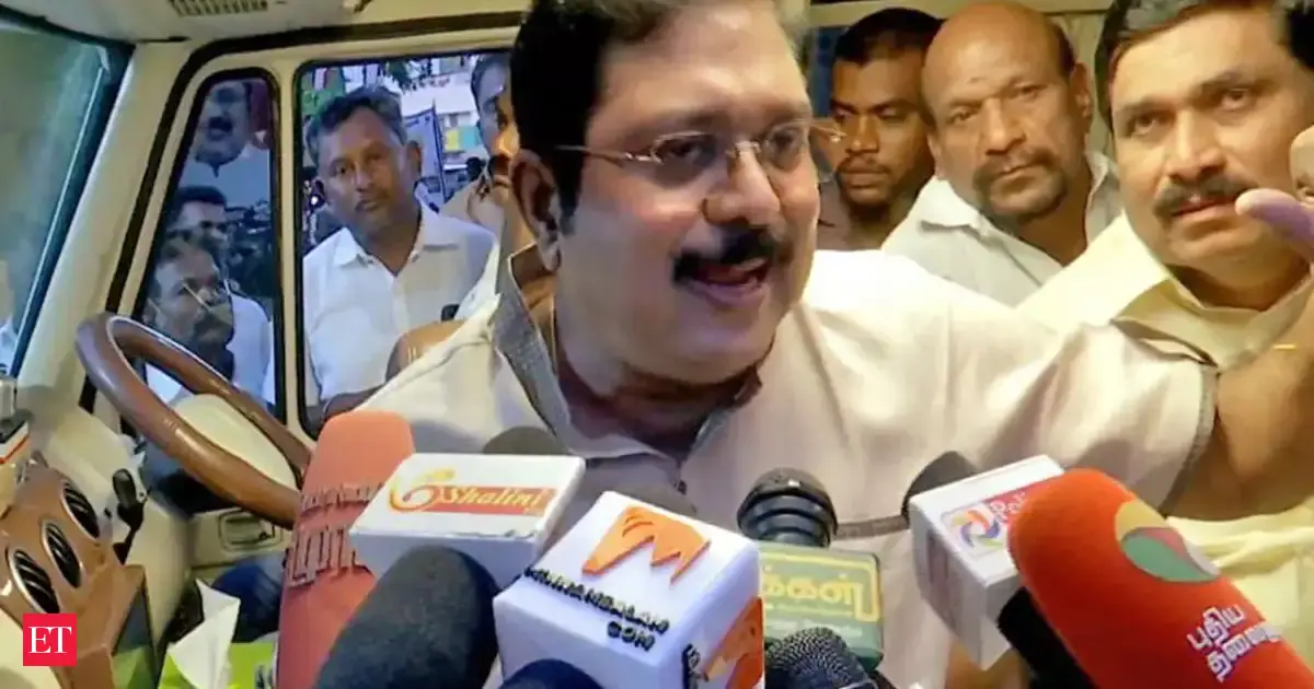 TTV Dhinakaran mocks aunt Sasikala's political party launch, likens it to 'instant sambar, idli'