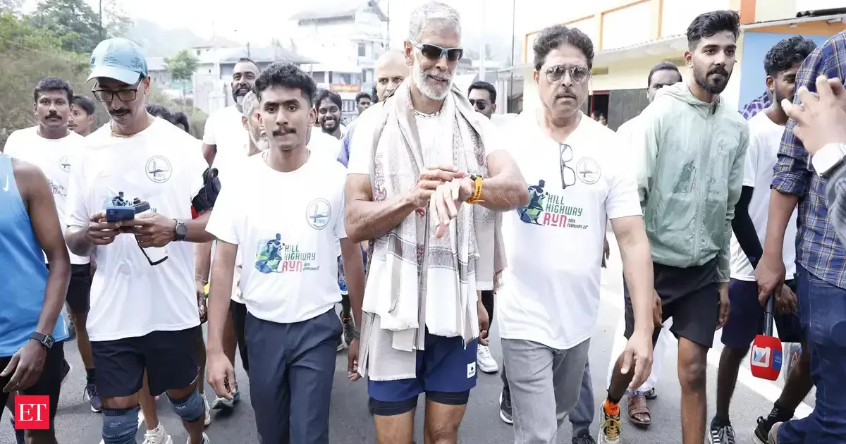Milind Soman goes barefoot on KIIFB’s Hill Highway in Kerala for 22 km run, netizens say ‘road looks world-class’