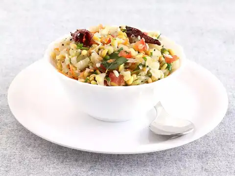 South Indian Kosambari with Coconut