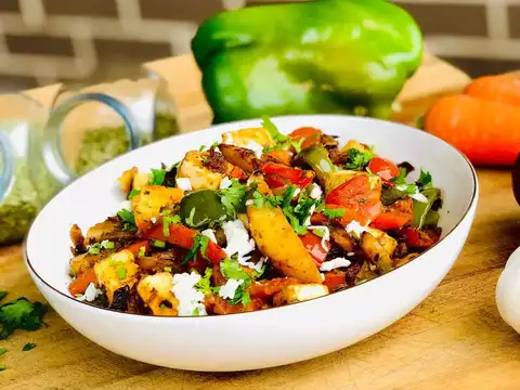 Millet and Pudina Paneer Salad
