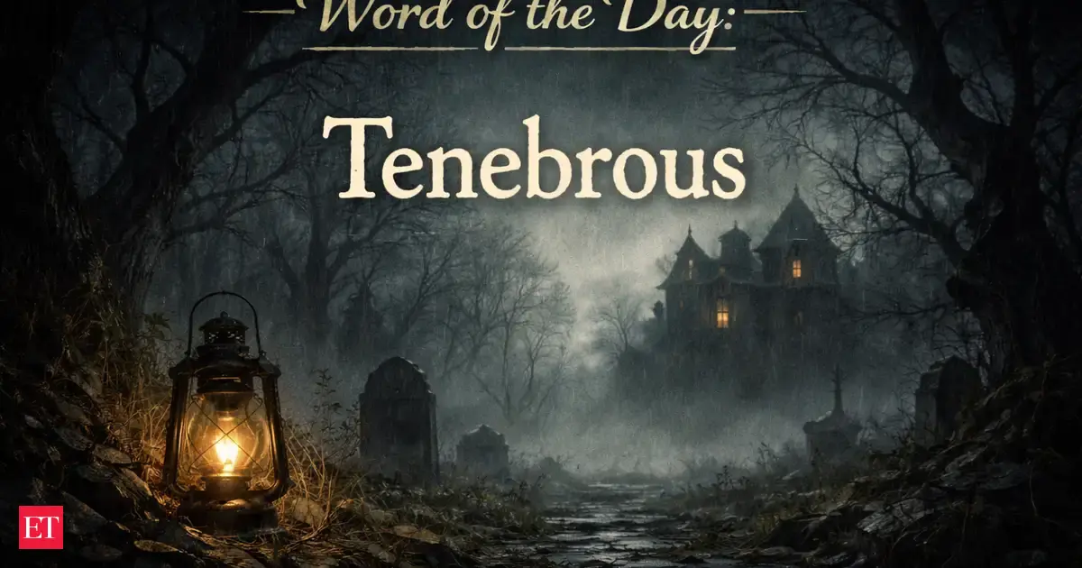 Word of the Day Tenebrous: Word of the Day: Tenebrous - The Economic Times