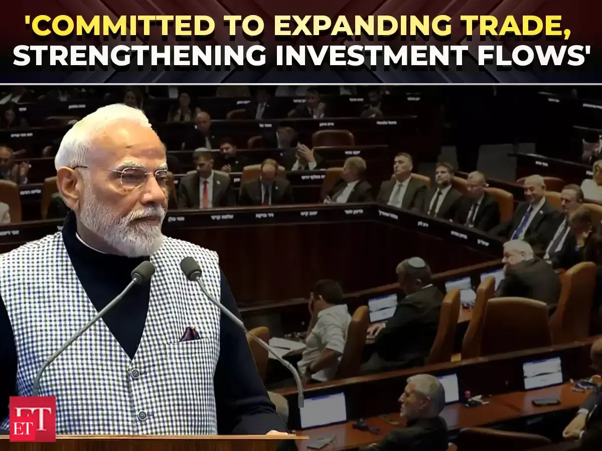 PM Modi calls Israel innovation powerhouse, pushes trade &amp; infra boost at Knesset