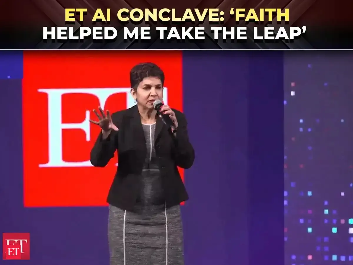 ET AI Conclave | The ROI of trust in the AI era: Kirthiga Reddy, CEO ...