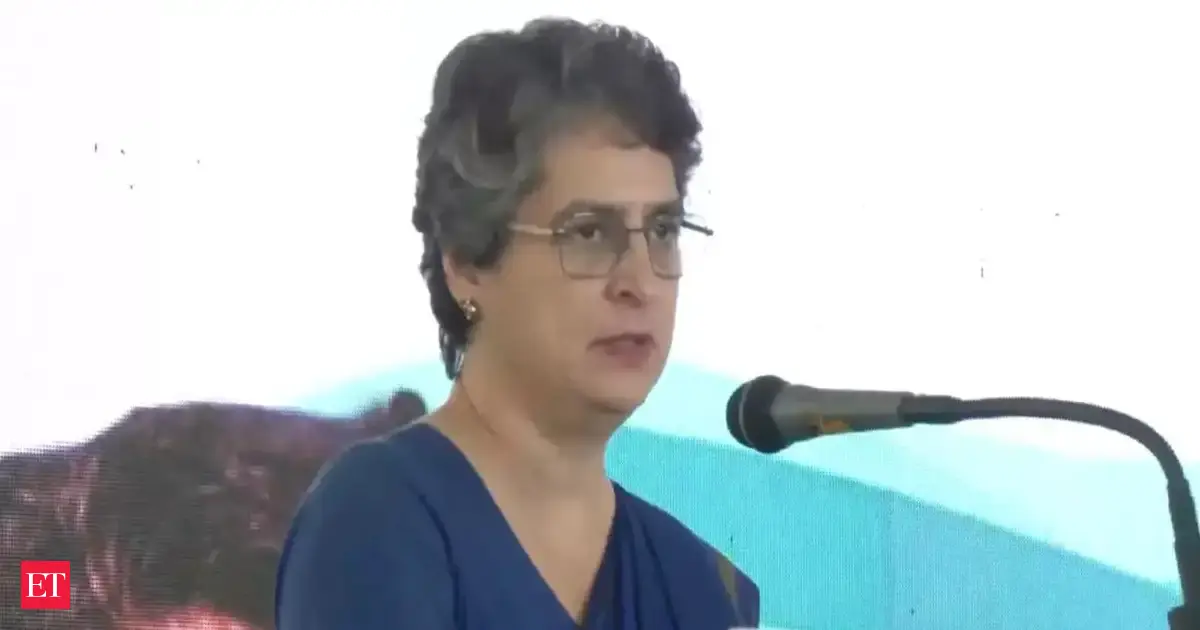 'You lost everything but your courage,' says Priyanka Gandhi as she lays foundation stone for Wayanad land