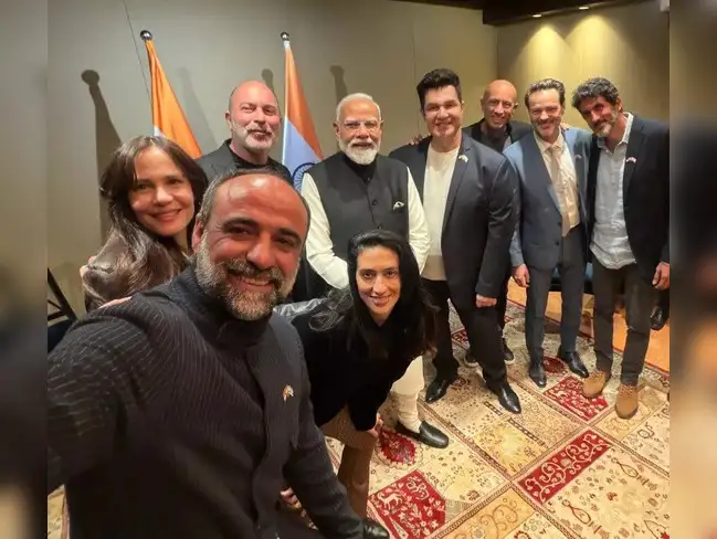 Thankfully, this interaction required only a selfie: PM Modi meets ...
