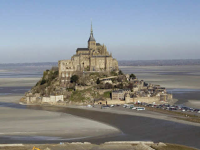 Mont-Saint-Michel in northwestern France