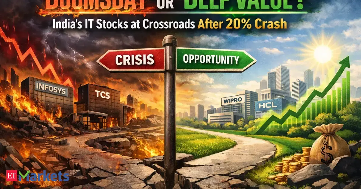 Doomsday or deep value: India's IT stocks at crossroads after 20 crash