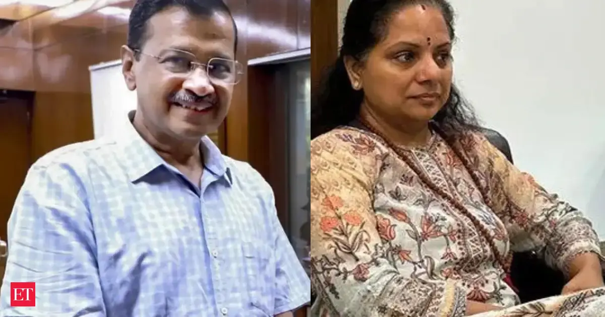 Delhi excise policy case: Kejriwal, Kavitha claim moral victory after court discharge