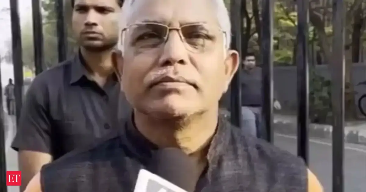 Dilip Ghosh alleges Rajeev Kumar rewarded with Rajya Sabha seat by Mamata Banerjee