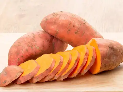 Spiced Sweet Potato Wedges (Shakarkandi)