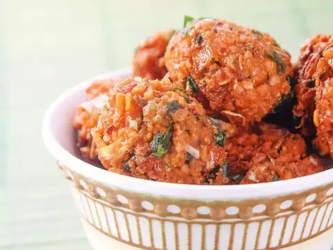 Air-Fried Dal Vada (Lentil Fritters)