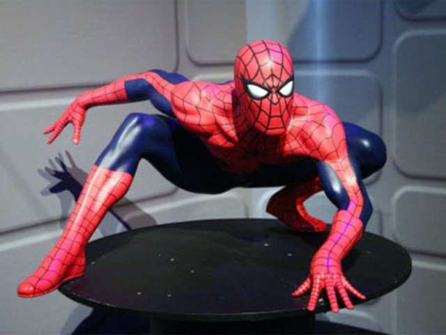 Spider-Man at Madame Tussauds