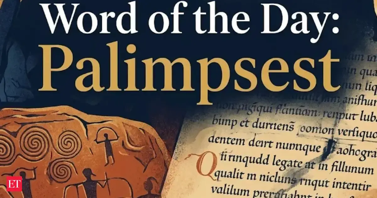 Word of the day: Palimpsest