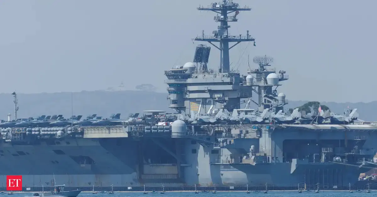 uss abraham lincoln: Has Iran attacked USS Abraham Lincoln with ballistic missiles, and what is Operation True Promise-4? Here's what is USS Abraham Lincoln and its capabilities - The Economic Times