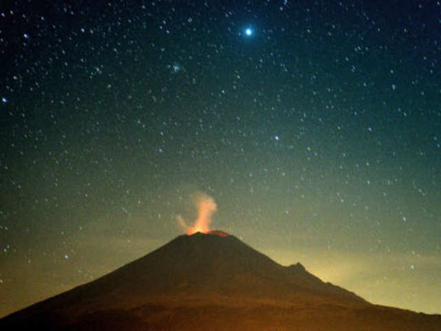 The Popocatepetl Volcano 